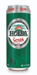 Holba Šerák 11% plech 0,5L